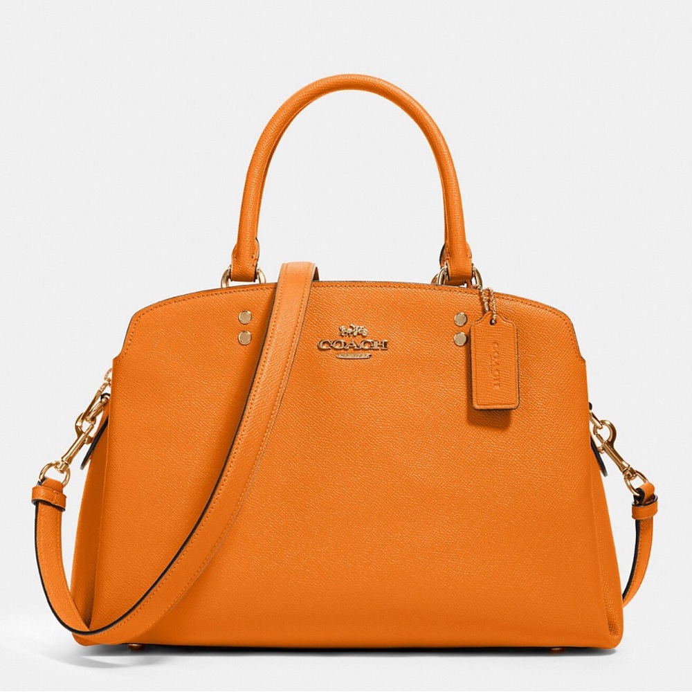 Womens Coach Lillie Carryall NWOT in the color Gold/Sunbeam